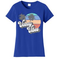 Vintage 70's Aloha Vacay Vibes Beach Surfing Retro Meaningful Gift Women's T-Shirt