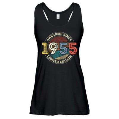 Vintage 70 Birthday Decorations 70yr 1955 70th Birthday Ladies Essential Flowy Tank