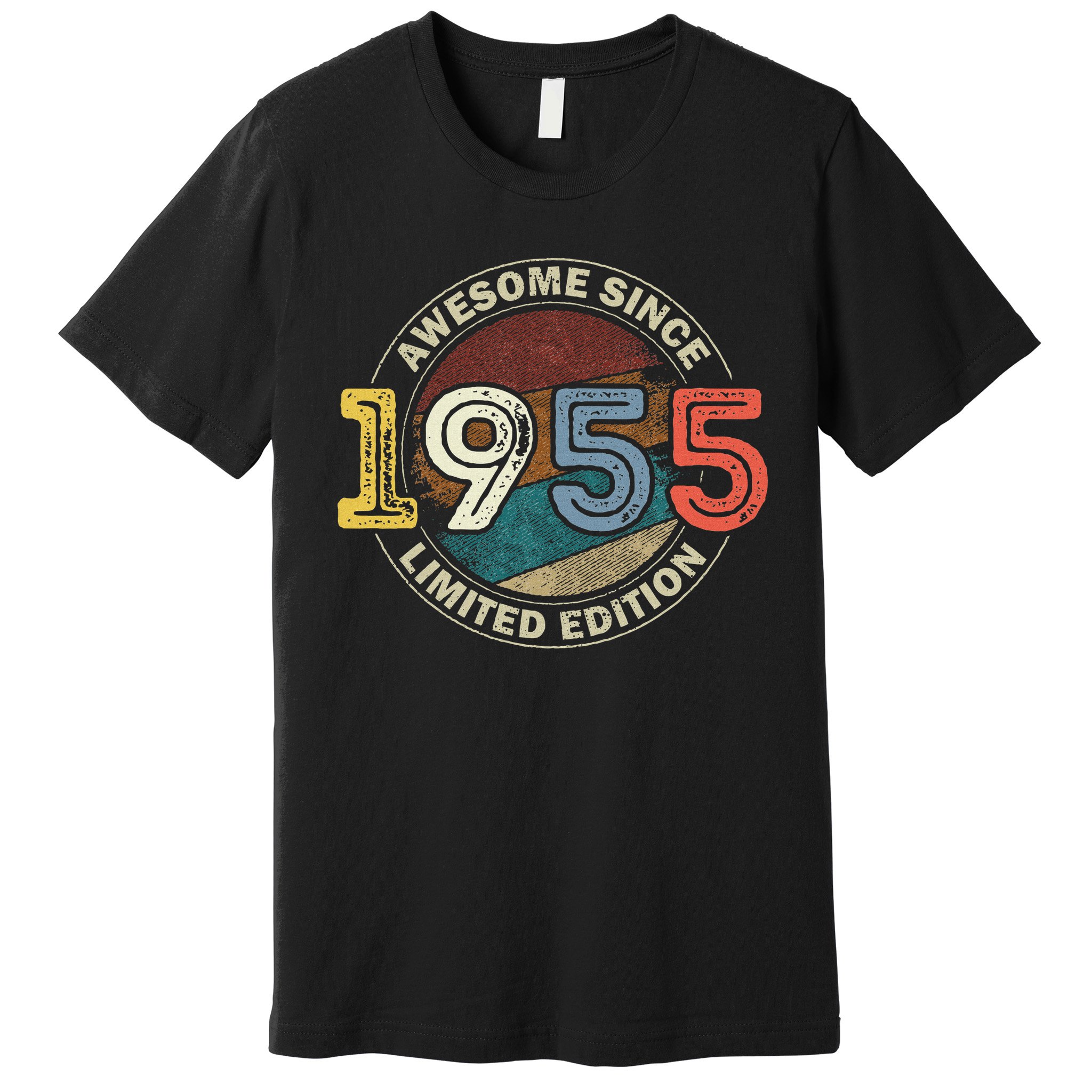 Vintage 70 Birthday Decorations 70yr 1955 70th Birthday Premium T-Shirt