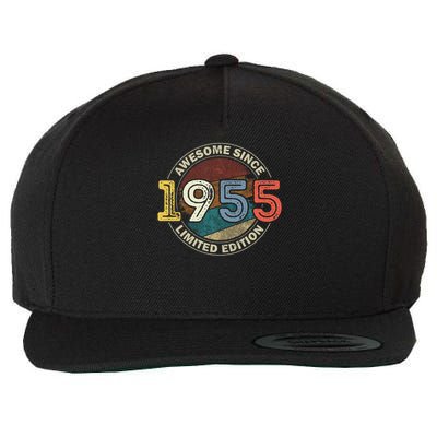 Vintage 70 Birthday Decorations 70yr 1955 70th Birthday Wool Snapback Cap
