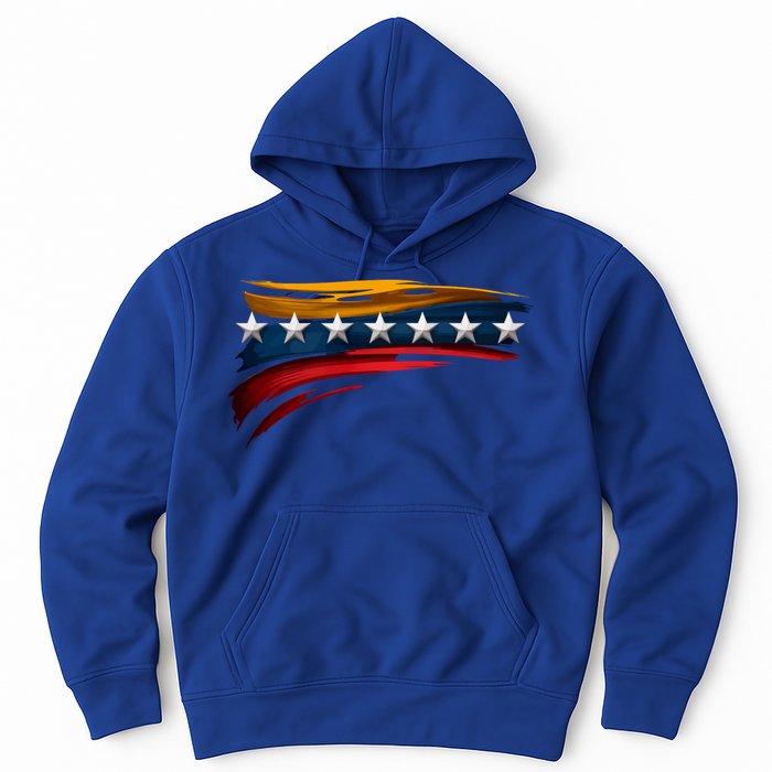 Venezuela 7 Big Stars Flag Minimalist Hoodie