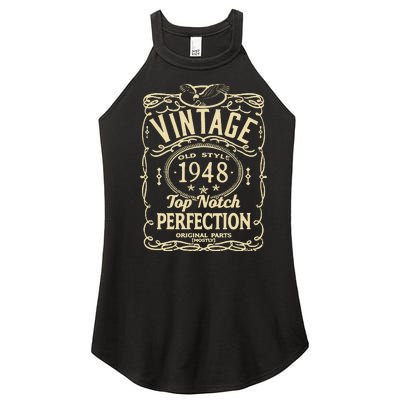 Vintage 75th Birthday top notch 1948 Women's Perfect Tri Rocker Tank