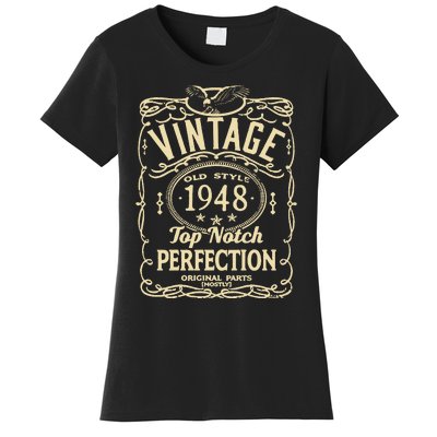 Vintage 75th Birthday top notch 1948 Women's T-Shirt