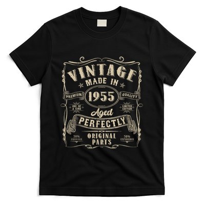 Vintage 70th Birthday Decorations Funny 1955 70 Birthday T-Shirt