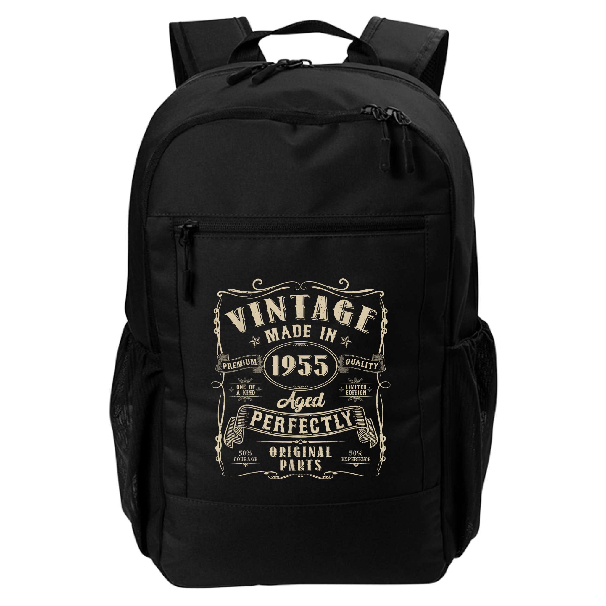 Vintage 70th Birthday Decorations Funny 1955 70 Birthday Backpack