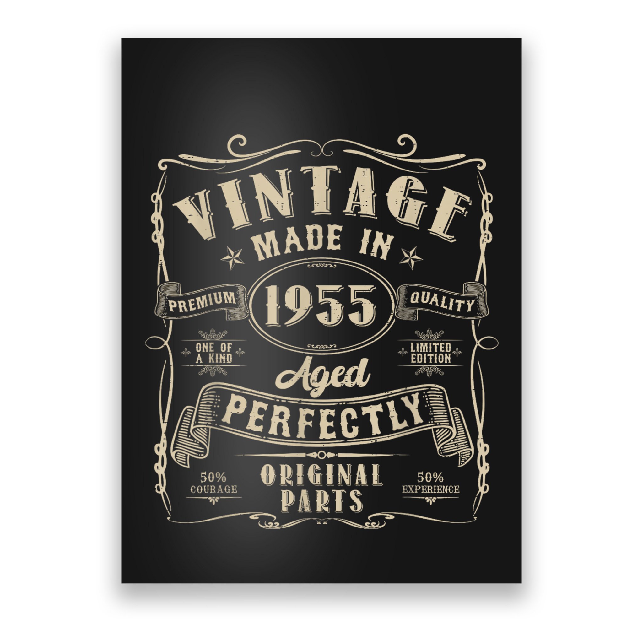 Vintage 70th Birthday Decorations Funny 1955 70 Birthday Poster