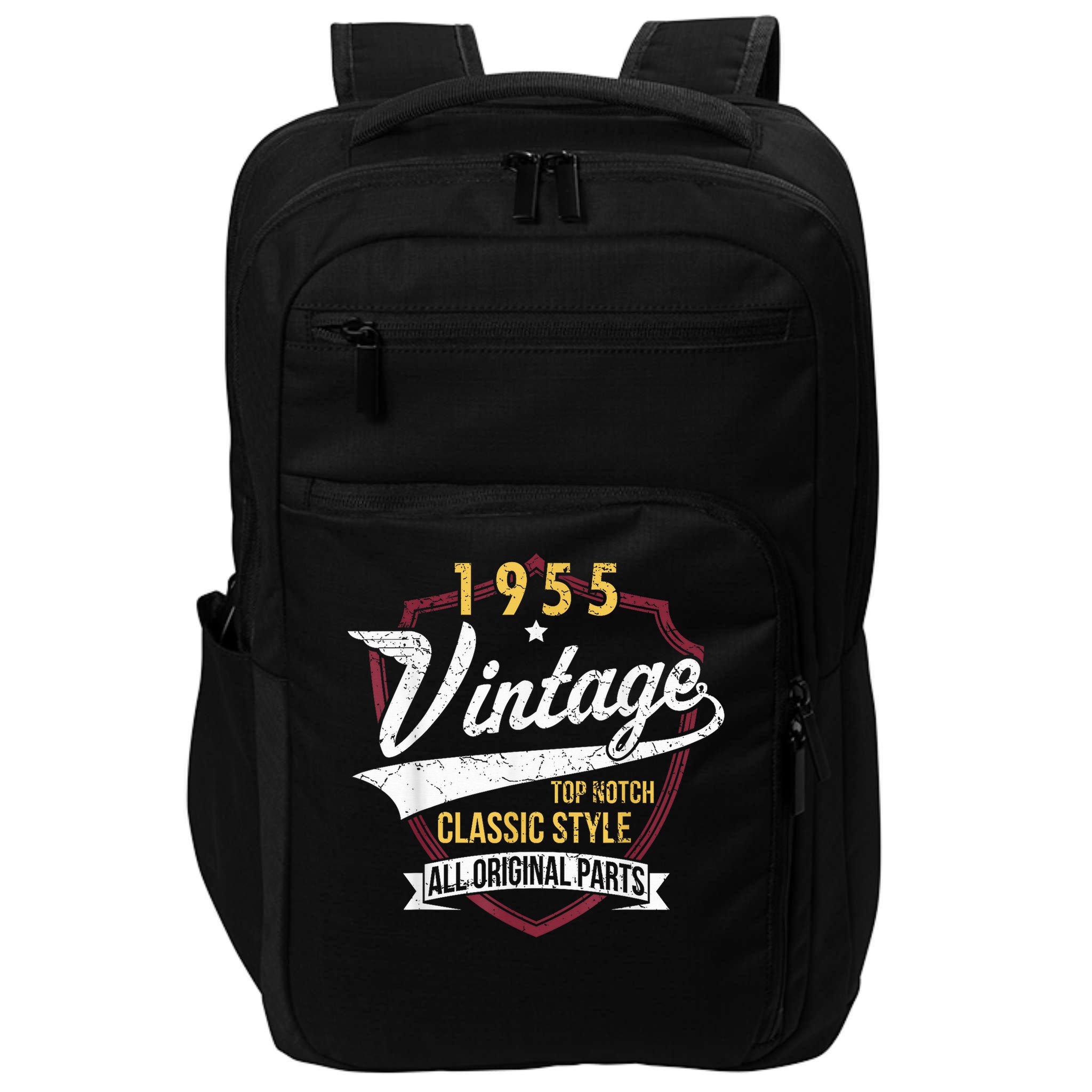 Vintage 70 Birthday Decorations 70yr 1955 70th Birthday Impact Tech Backpack