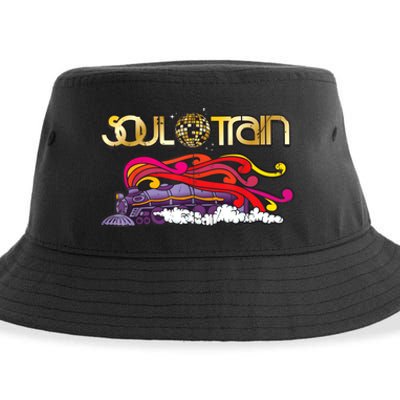 Vintage 70s Funk Afro Soul Boogie Dance Love Train Sustainable Bucket Hat