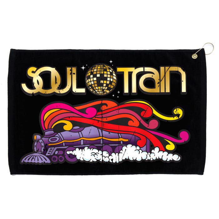 Vintage 70s Funk Afro Soul Boogie Dance Love Train Grommeted Golf Towel