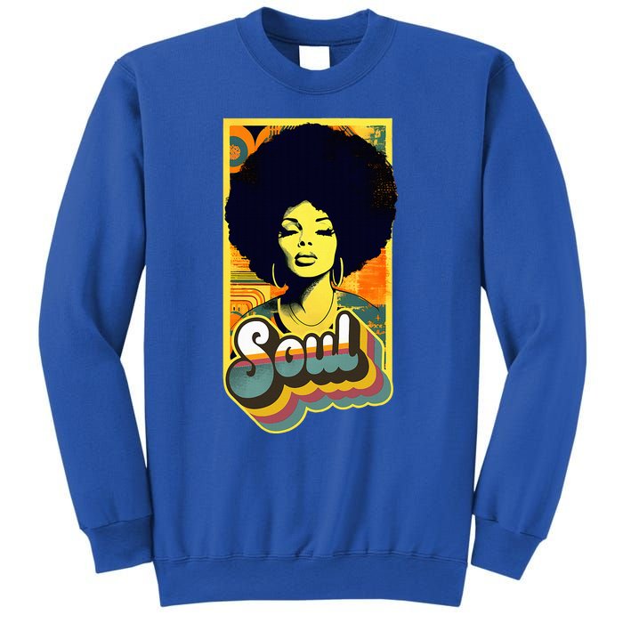 Vintage 70s Funk Afro Soul Sweatshirt