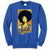 Vintage 70s Funk Afro Soul Tall Sweatshirt