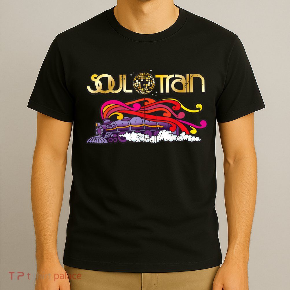 Vintage 70s Funk Afro Soul Boogie Dance Love Train T-Shirt
