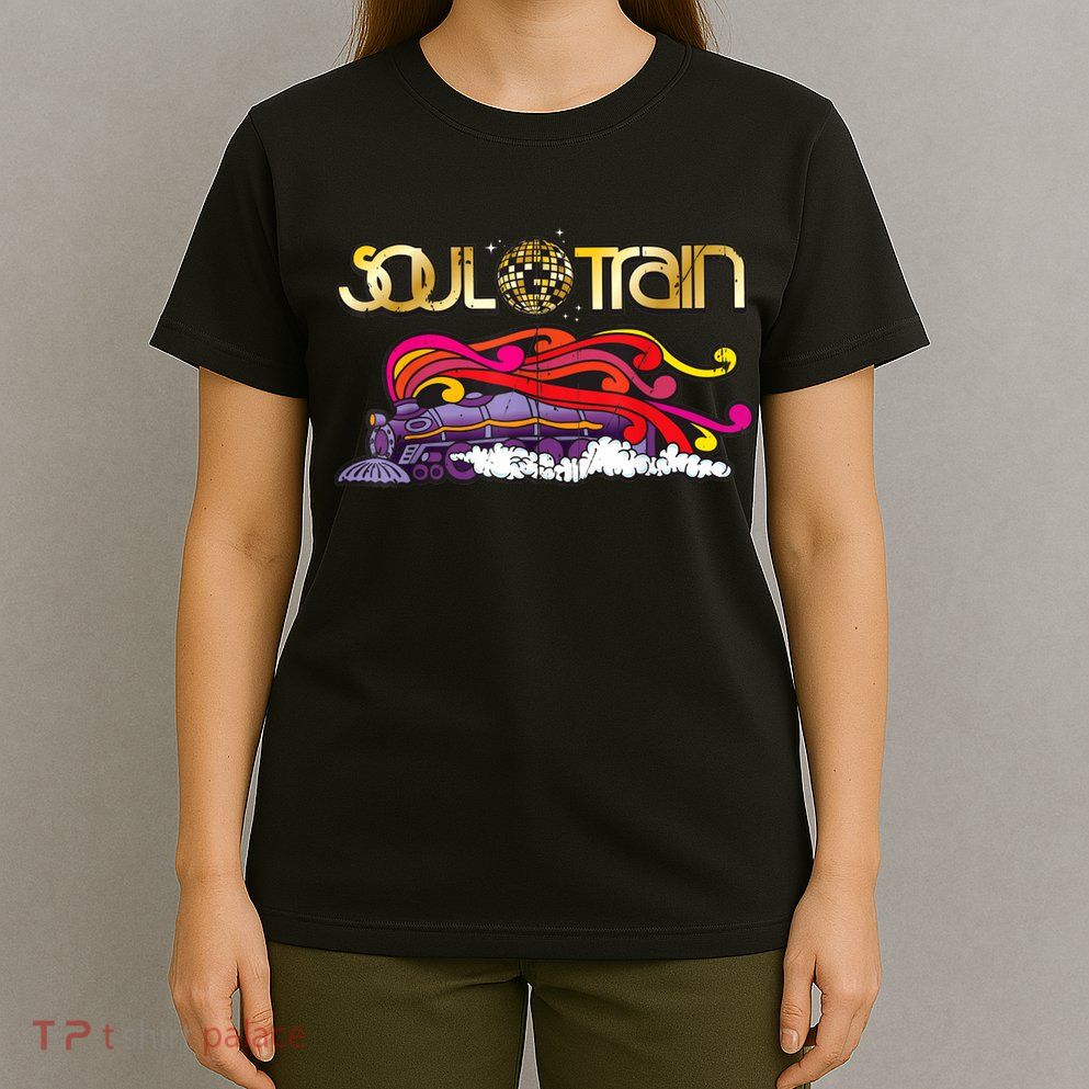 Vintage 70s Funk Afro Soul Boogie Dance Love Train T-Shirt