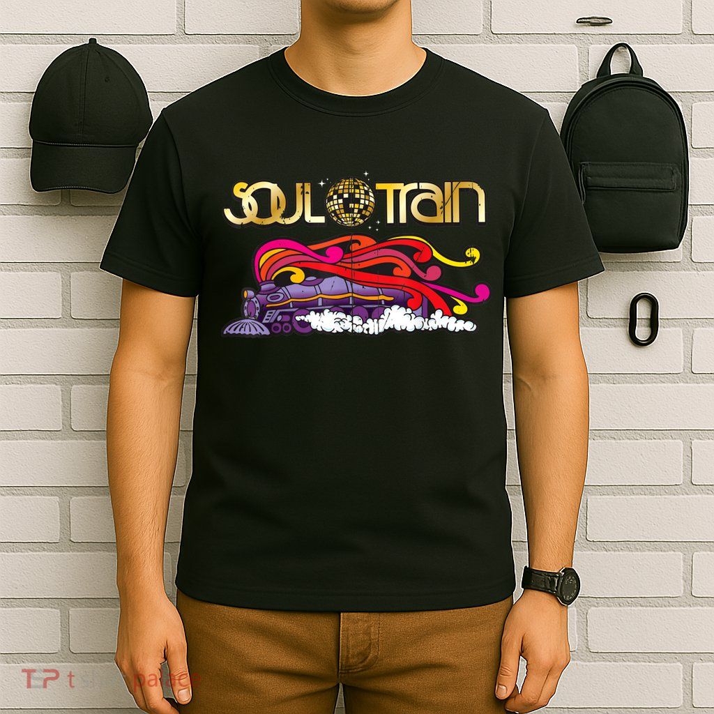Vintage 70s Funk Afro Soul Boogie Dance Love Train T-Shirt