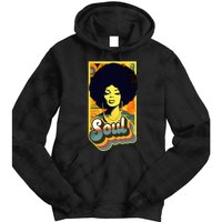 Vintage 70s Funk Afro Soul Tie Dye Hoodie