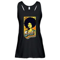 Vintage 70s Funk Afro Soul Ladies Essential Flowy Tank