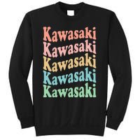 Vintage 70's Japan Hippie City Retro Kawasaki Sweatshirt