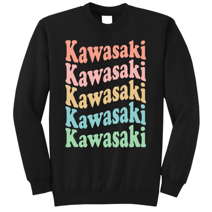 Vintage 70's Japan Hippie City Retro Kawasaki Sweatshirt