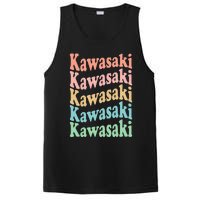 Vintage 70's Japan Hippie City Retro Kawasaki PosiCharge Competitor Tank