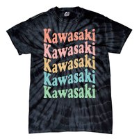 Vintage 70's Japan Hippie City Retro Kawasaki Tie-Dye T-Shirt