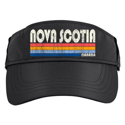 Vintage 70s Nova Scotia Canada Adult Drive Performance Visor