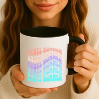 Vintage 70s Style Groovy Style Mug