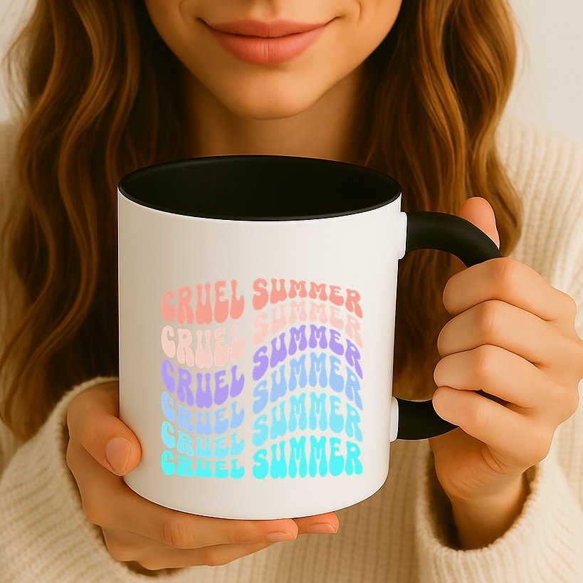 Vintage 70s Style Groovy Style Mug