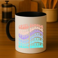 Vintage 70s Style Groovy Style Mug