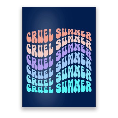 Vintage 70s Style Groovy Style Poster