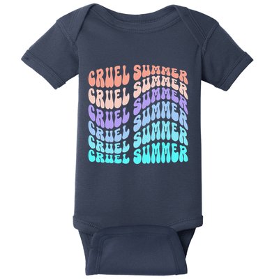 Vintage 70s Style Groovy Style Baby Bodysuit