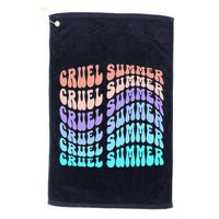 Vintage 70s Style Groovy Style Golf Towel
