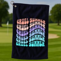 Vintage 70s Style Groovy Style Golf Towel