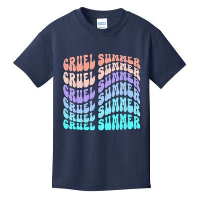 Vintage 70s Style Groovy Style Kids T-Shirt