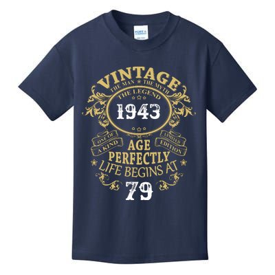 Vintage 79 The Man Myth Legend Kids T-Shirt