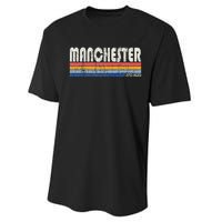 Vintage 70s United Kingdom Manchester Performance Sprint T-Shirt