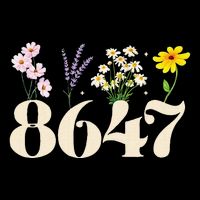 Vintage 86 47 Antitrump Flower President Toddler T-Shirt