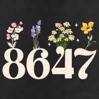 Vintage 86 47 Anti-Trump Flower President Garment-Dyed Heavyweight T-Shirt