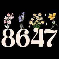 Vintage 86 47 Anti-Trump Flower President Ladies Essential Flowy Tank