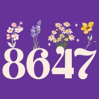 Vintage 86 47 Anti-Trump Flower President Ladies Long Sleeve Shirt