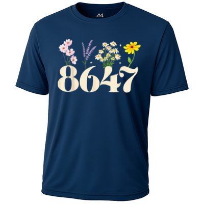 Vintage 86 47 Antitrump Flower President Performance Shirt