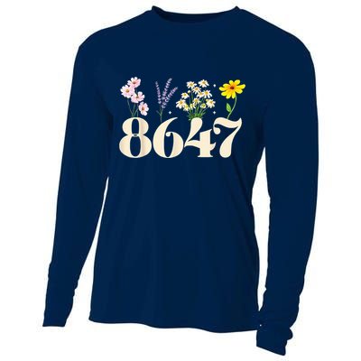 Vintage 86 47 Antitrump Flower President Cooling Performance Long Sleeve Crew