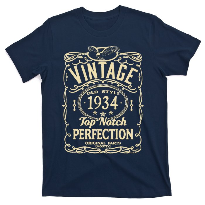 Vintage 89th Birthday top notch 1934 T-Shirt