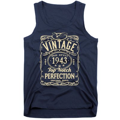 Vintage 80th Birthday top notch 1943 Tank Top