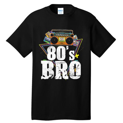 Vintage 80s Bro 1980s Fashion 80 Party Tall T-Shirt