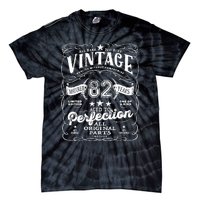 Vintage 82nd Birthday Perfection Original Part 1941 Tie-Dye T-Shirt