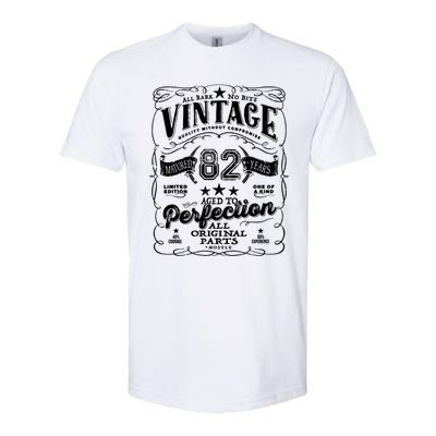 Vintage 82nd Birthday Perfection Original Part 1941 Softstyle® CVC T-Shirt