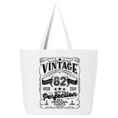 Vintage 82nd Birthday Perfection Original Part 1941 25L Jumbo Tote