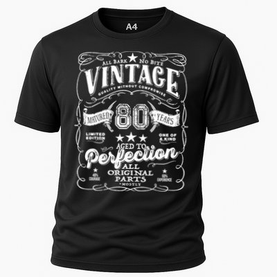 Vintage 80th Birthday Perfection Original Part 1943 Performance Shirt