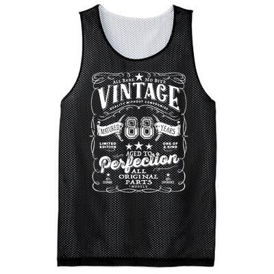 Vintage 88th Birthday Perfection Original Part 1935 Mesh Reversible Basketball Jersey Tank