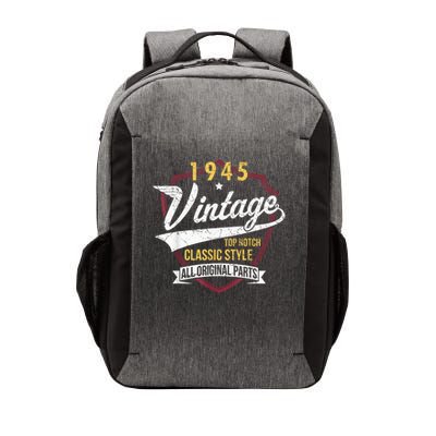 Vintage 80 Birthday Decorations 80yr 1945 80th Birthday Vector Backpack